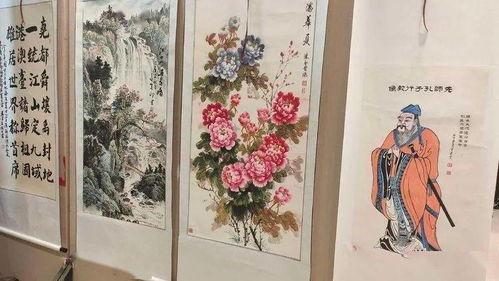 洛寧縣舉行“燦爛金秋”書畫展 喜慶建國(guó)七十一周年